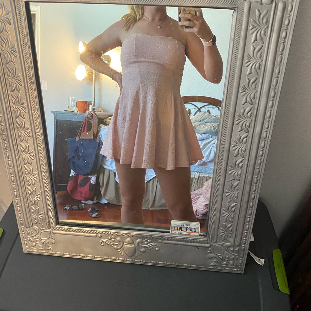 Strapless dress